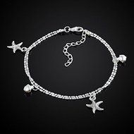 Sexy Womens Starfish Ankle Chain Anklet Bracelet Foot Jewelry Sandal Beach Chain N2