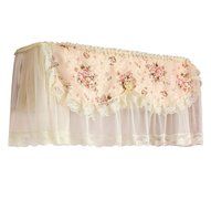 Bestwishes2u 1pcs Lace Air Conditioner Anti Dust Cover Air Conditioner Dustproof Cover N7
