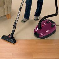 BISSELL Zing Bagged Canister Vacuum, Purple, 4122 - Corded