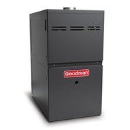 Goodman GMH80603AN Gas Furnace, Two-Stage Burner/Multi-Speed Blower, Upflow/Horizontal - 60,000 BTU