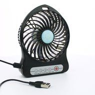 KooPower 4-Inch Portable USB Mini Fan - Rechargeable Battery Operated with 3 Speeds N2