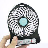 KooPower 4-Inch Portable USB Mini Fan - Rechargeable Battery Operated with 3 Speeds N3