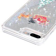 Badalink iPhone 7 Plus Case (5.5") Christmas Tree Liquid Case Clear Hard PC Case Bling Shiny Glitter Liquid Flowing... N24