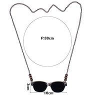 Fashion Long Women Eyeglasses Sweater Chain Pendant Necklace Jewelry Accessory