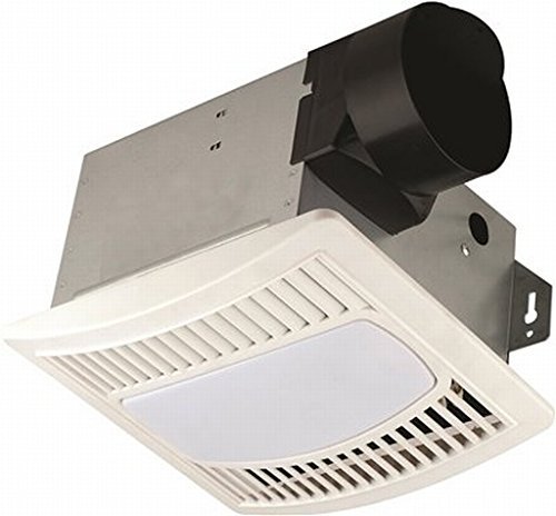 MONUMENT 2479691 Exhaust Fan with Light, 50 CFM, 3 Sone, 4 In. Duct