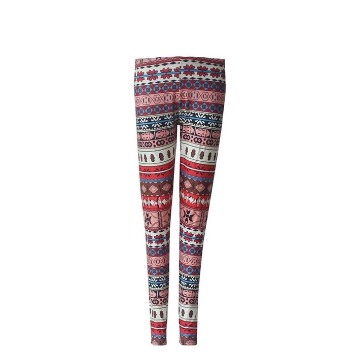 PHOTNO Women Lady Casual Skinny Print Stretchy Pants Slim Leggings N2
