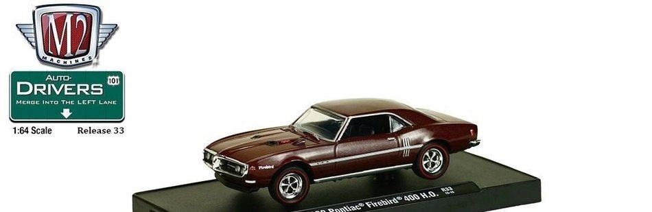 Drivers 6 Cars Set Release 33 in Blister Pack 1:64 By M2 Machines 11228-33 N5