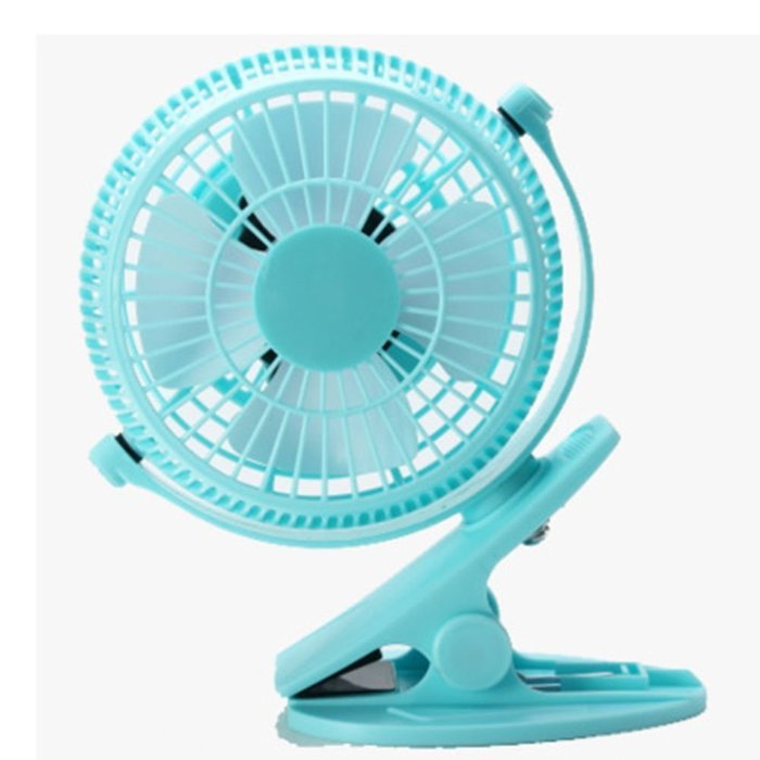 Luxon Mini USB Clip Desk Personal Fan, table fans, 5 Inch 2 Speed Portable Cooling Fan USB Powered by NetBook,... N6