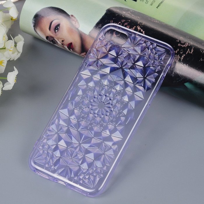 iPhone 7 Case (4.7 inch) - Shockproof Soft TPU Rubber Skin Gel Bumper Case Laser Carving Sunflower Transparent... N27