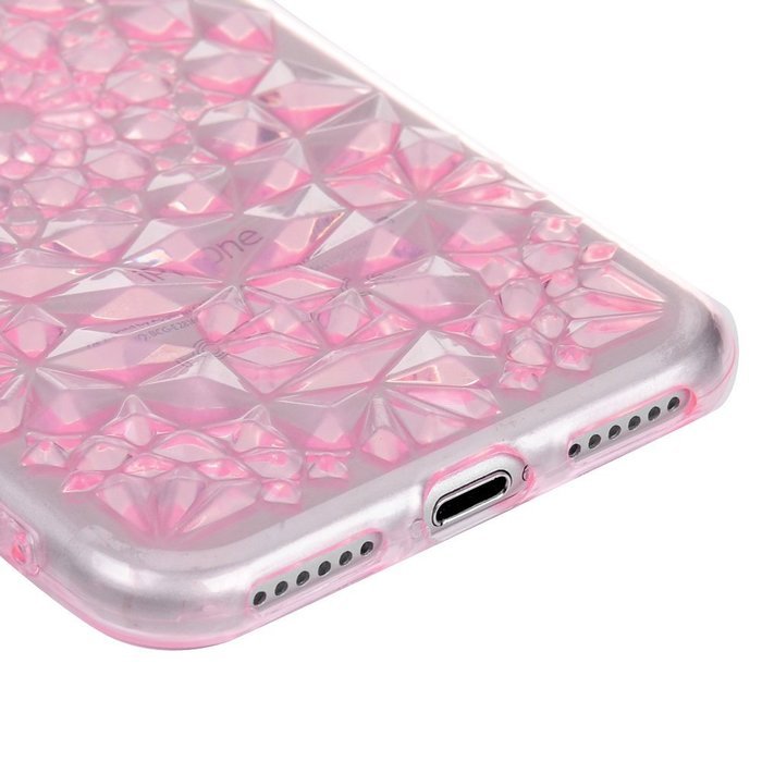 iPhone 7 Case (4.7 inch) - Shockproof Soft TPU Rubber Skin Gel Bumper Case Laser Carving Sunflower Transparent... N30
