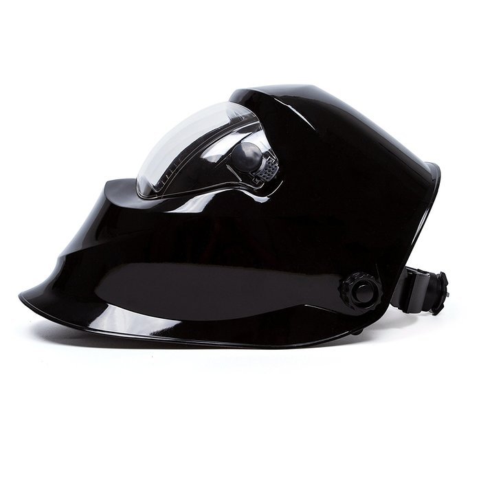 Black Adjustable Auto Darkening Solar Welding Helmet Mask CE ANSI Certified by Safe66 N5