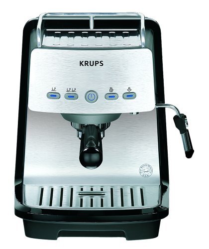 Krups XP4050 1200-Watt 15-Bar-Pump Programmable Espresso Machine
