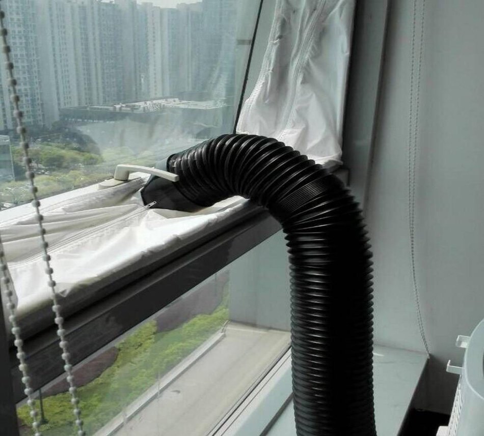 JOYOOO AirLock Window Seal for Mobile Air-Conditioning Units N3
