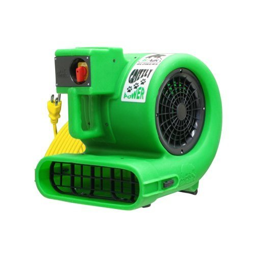 B-Air Grizzly Air Mover / Floor & Carpet Dryer - 1/3 HP, Safety Certified, Model# GP-33-ETL Green