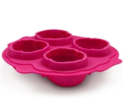 Autek Brain Shaped Ice Freeze Cube Silicone Tray Maker Mold