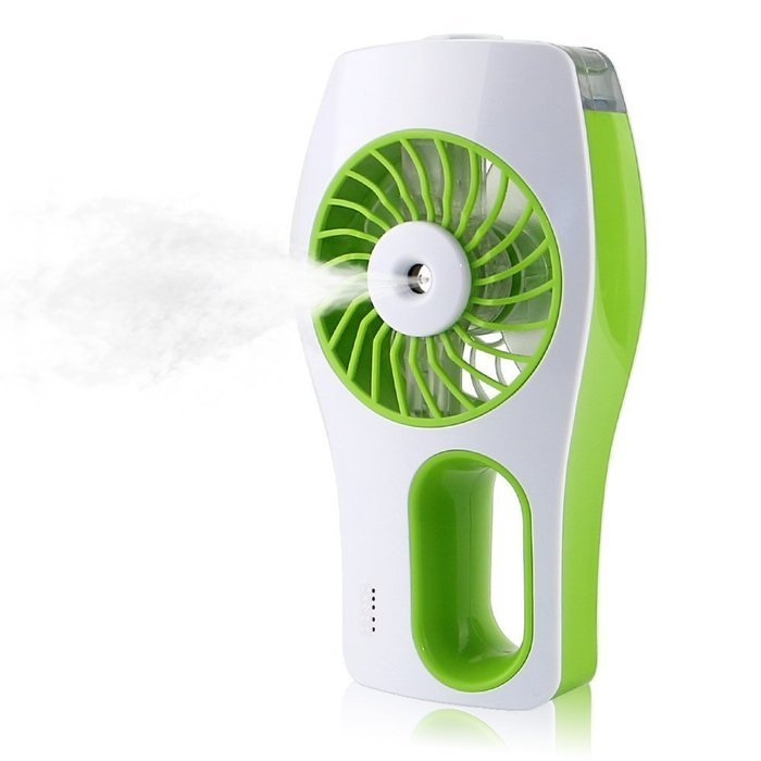 M-Aimee Portable Handheld USB Mini Misting Fan with Personal Cooling Mist Humidifier (Blue) N6