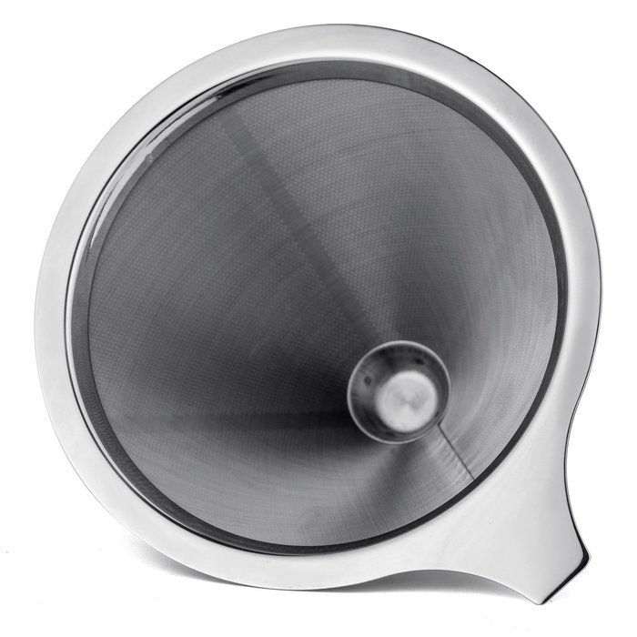Chef's Star Stainless Steel Pour Over Coffee Maker Coffee Cone, Coffee Dripper, Permanent Reusable Coffee Filter... N2