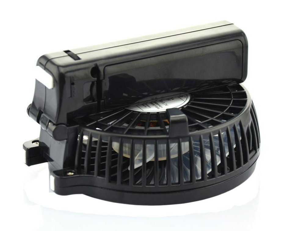 Welltop&reg; Rechargeable Fans Handheld Mini Fan Battery Operated Electric Personal Fans with Foldable Fans Hand Bar... N4