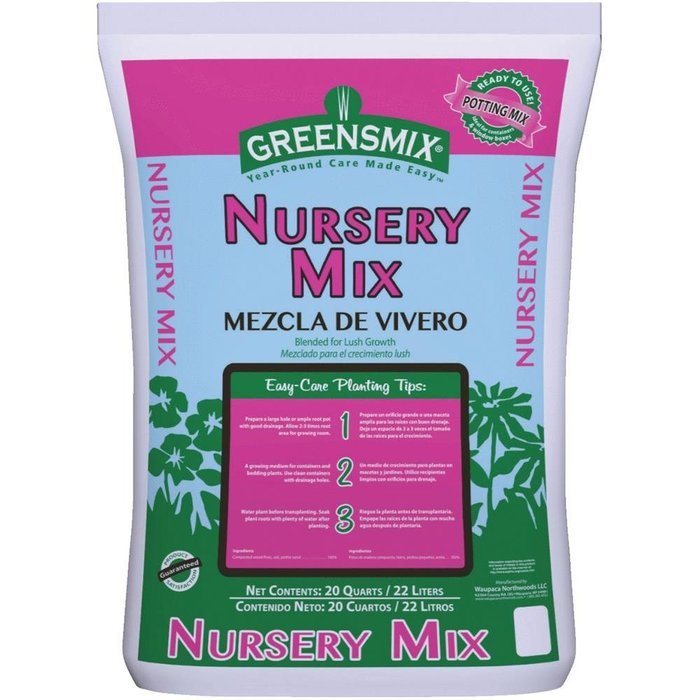 Waupaca Materials - 20 Qt Nursery Mix