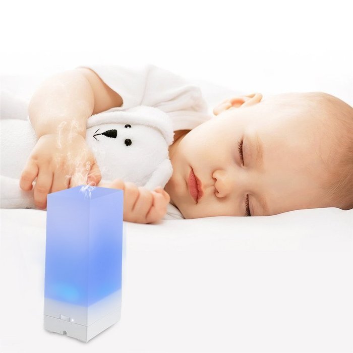 Essential Oil Diffuser, Aidodo Multi-function Mist Aromatherapy Diffuser with Color Changing LED Light for Home... N7