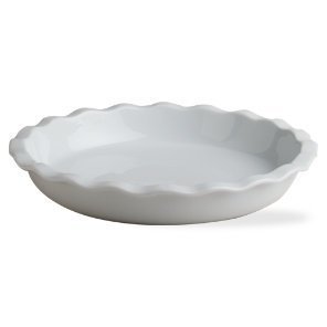 Whiteware Pie Plate, By Tag LTD