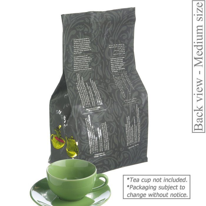 Metropolitan Tea 200 Count Pyramid Shaped Teabags, Honeymoon Tea