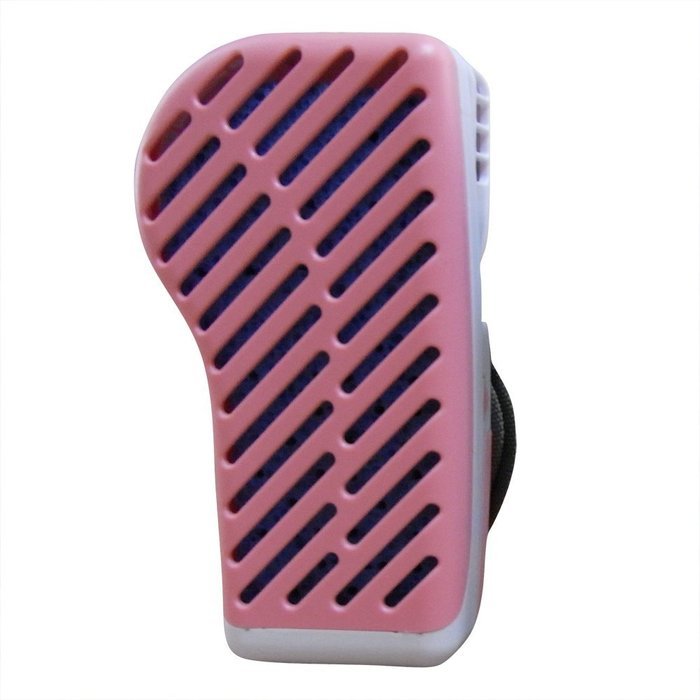ACEVER Handy Cooling Fan with Air Cooling Humidifier Air Freshener Pink N3