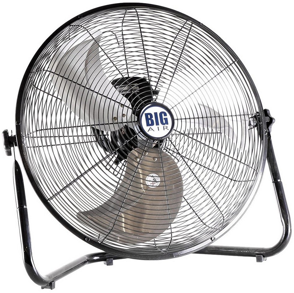 New BIG AIR 20" Floor Fan High Velocity Portable Tilt Air Mover 3 Speed ...