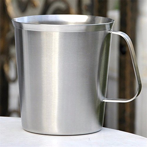 Lautechco Durable Stainless Steel Digital Measuring Cup Scale Measure Cup Kitchen Kitchenware Tools (500ml / 16...