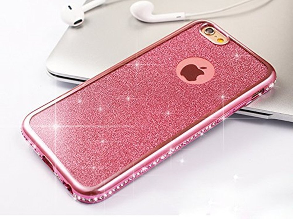 iPhone 7 case,Inspirationc Beauty Luxury Diamond Soft TPU Anti Scratch Protective Case Cover Skin Bumper with... N12
