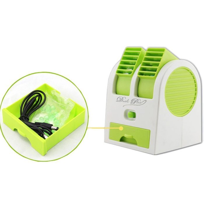 GS.Lee Mini USB Handheld Portable Fan Desktop Air Conditioner Water Cooler N6