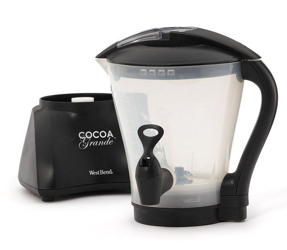 West Bend CL400BG Cocoa Grande Drink Maker with Container, Black free
