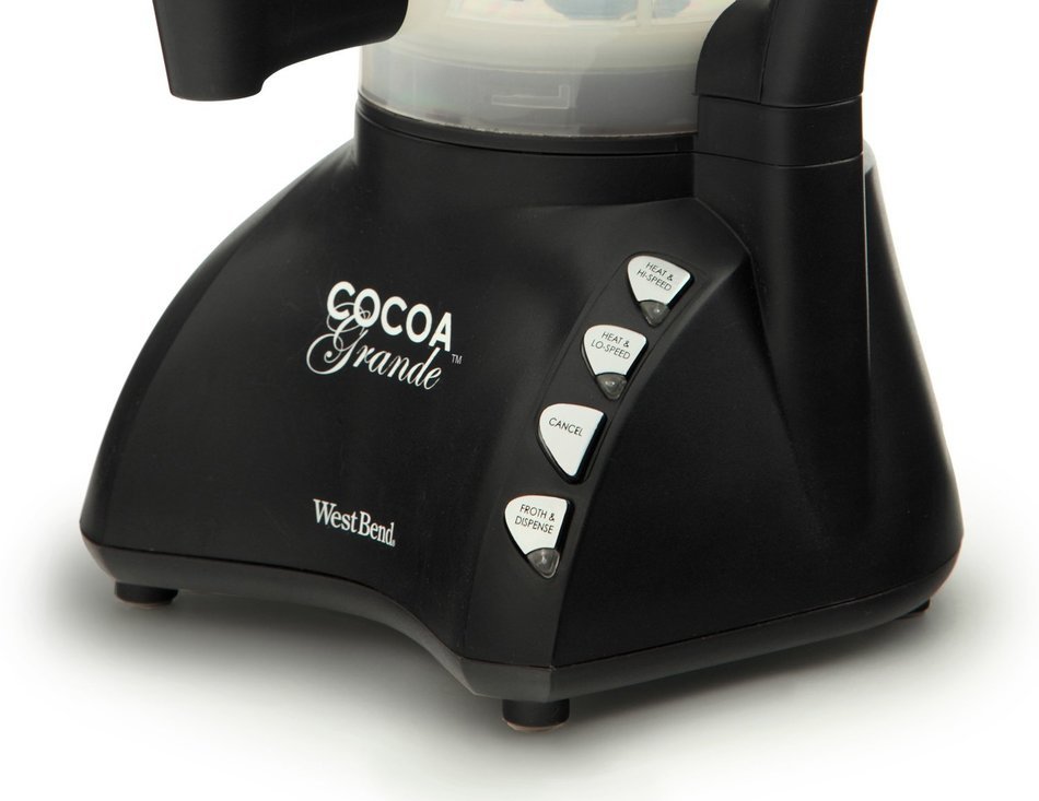 West Bend CL400BG Cocoa Grande Drink Maker with Container, Black N3