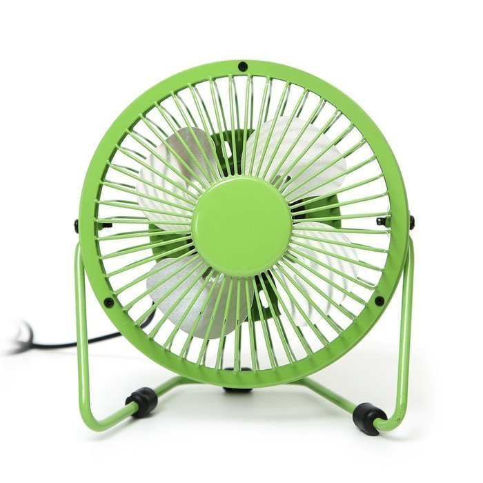 Ambielly USB Mini Desk Cooler Fan Velocity Personal Fan (Purple, 6.1'') N18