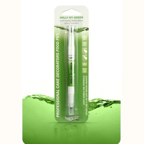Holly Ivy Green Edible Food Pen for Cake Decorating
