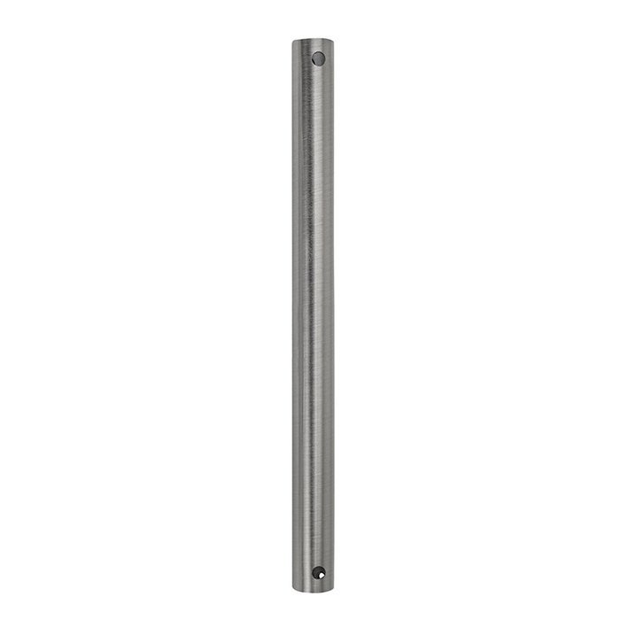 Y Decor 12DRBN Ceiling Fan Down Rod, 12", Brushed Nickel Finish