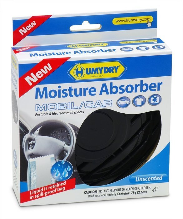 HUMYDRY USA93501C12 Mobil Unscented Auto Moisture Absorber, 2.6-Ounce N2
