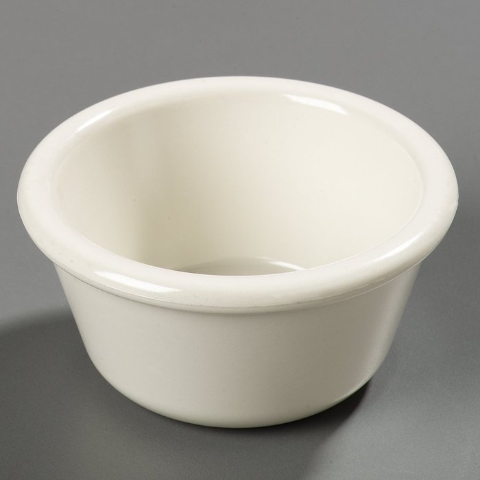 Carlisle 4312342 Smooth Ramekin, 3-oz. Capacity, Bone (Case of 48) N2