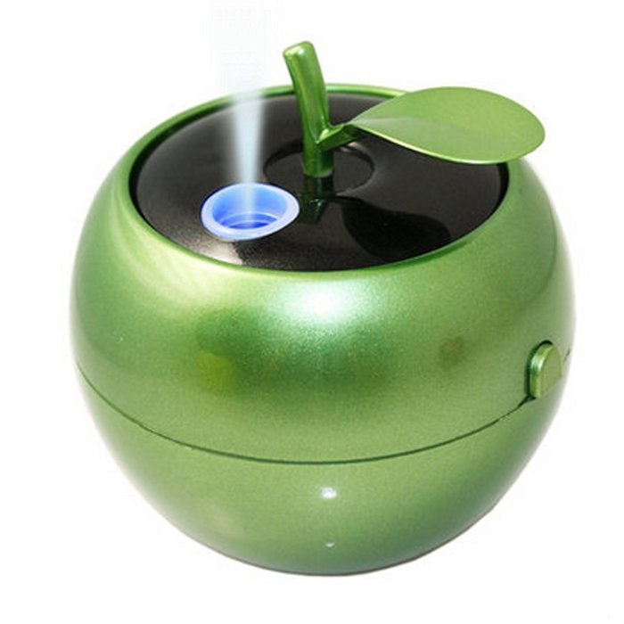 LOHOME USB Humidifier, Apple Anion Humidifier Mini USB Ultrasonic Humidifier Air Mist Moistener Purifier for Bedrooms... N12