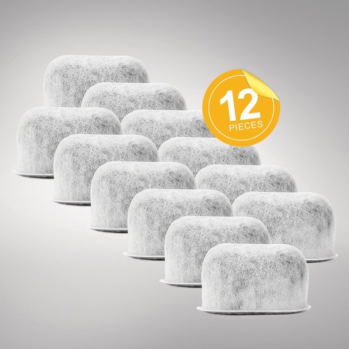 Pack of 12 Replacement Charcoal Water Filters By Housewares Solutions For Keurig 2.0 Brewers