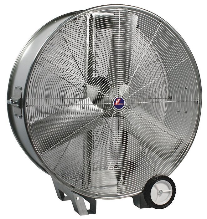 Venco Products 48" Commercial Mobile Non-Oscillating Air Circulator - 7J790