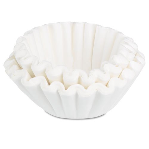 BUNN BCF100BCT Coffee Filters, 8/10-Cup Size, Pack of 100 (Case of 12 Packs)