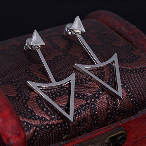 2 Colors New Geometric Exaggerated Bigs Diamond Pendant Earrings Party Jewelry
