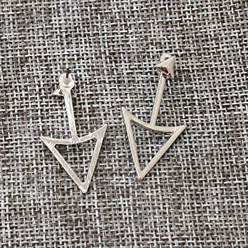 2 Colors New Geometric Exaggerated Bigs Diamond Pendant Earrings Party Jewelry N2