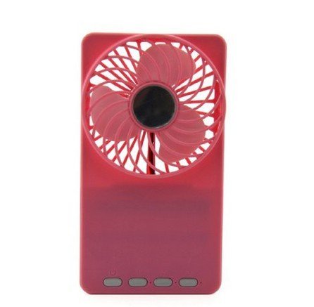 Momoday&reg; Hand-held Mini Fan Mirror fan Ultra-thin Electric-Powered Cooler 3 Speeds Portable Mini USB Summer Fan... N11