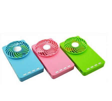 Momoday&reg; Hand-held Mini Fan Mirror fan Ultra-thin Electric-Powered Cooler 3 Speeds Portable Mini USB Summer Fan... N13