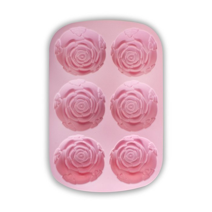 Silicone Rose Muffin Mold