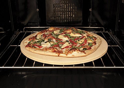 B1515 15-Inch Round Cordierite Baking/Pizza Stone - For Oven or Grill
