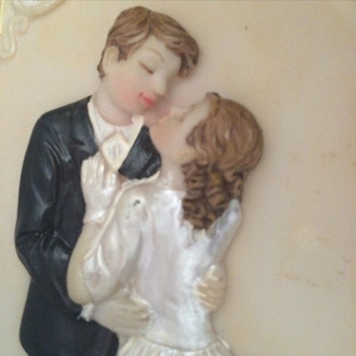 Bride and Groom Picture Silicone Mold By Oh! Sweet Art FDA Approved for Food