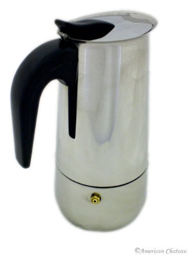 Stainless Steel Stovetop 9 Cup Coffee/Espresso Maker